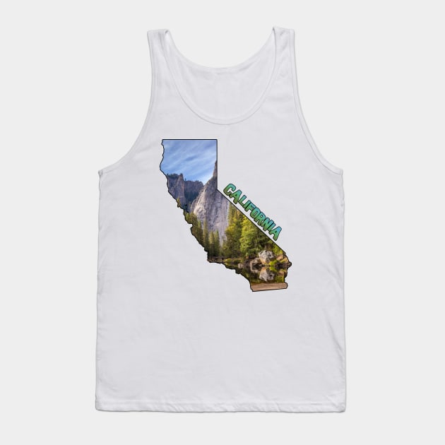 California (Yosemite National Park) Tank Top by gorff